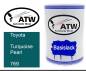 Preview: Toyota, Turquoise Pearl, 769: 500ml Lackdose, von ATW Autoteile West.